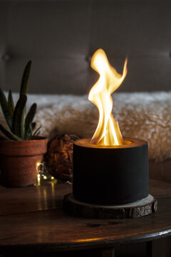 Tabletop fire pit