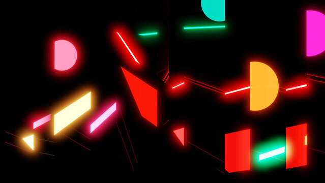 Multicolored lights