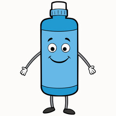 illustration of a bottle