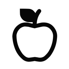 apple isolated on white