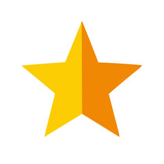 Obraz premium golden star award