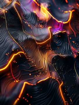Abstract neon flow art, 3D render of luminous ribbons undulating in mesmerizing patterns--sref https://cdn.midjourney.com/c601566b-4f35-4468-9d3c-78b8831fc2de/0_1.webp