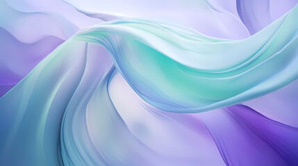 Obraz premium Abstract Swirls of Blue and Violet Hues