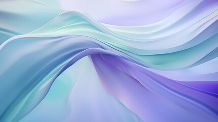 Fototapeta premium Abstract Swirls of Blue and Violet Hues
