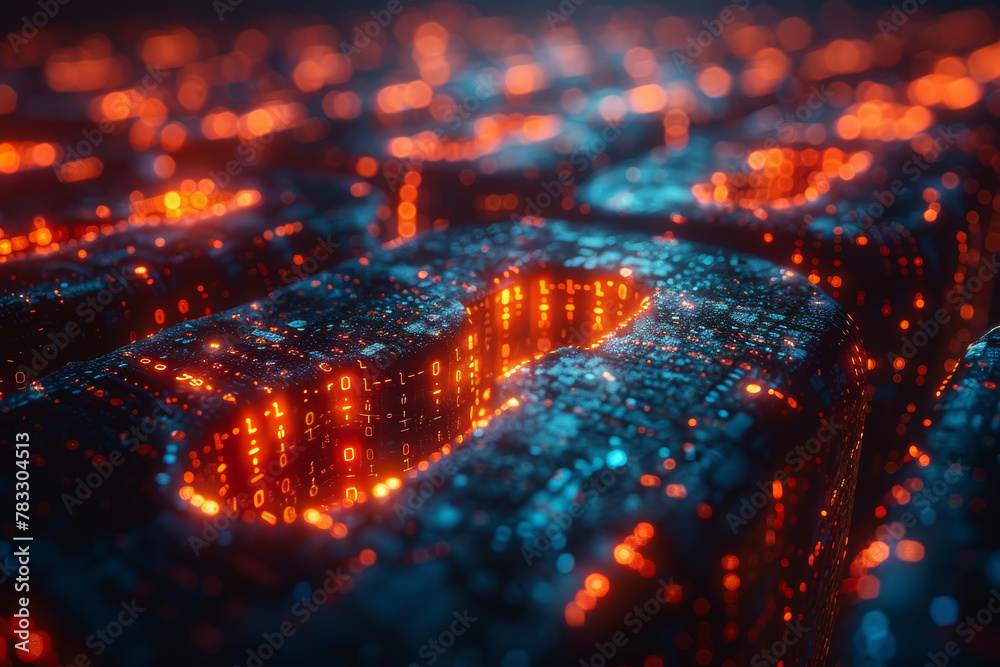 Poster a cryptic code encrypted with layers of security, posing a challenge to even the most skilled crypto