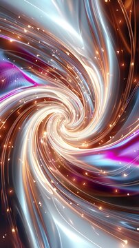 Neon light art, 3D render of graceful looping ribbons forming abstract spiral patterns--sref https://cdn.midjourney.com/f91be281-7936-4de8-88f8-a8eecb6a42eb/0_0.webp