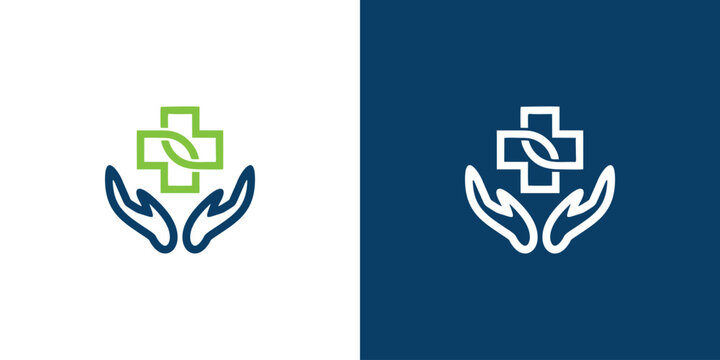 hospital logo, healthy, medicine logo, logo template