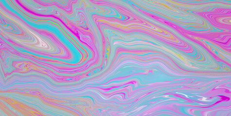 Embracing the Mystical Aura of Liquid Art in Oil