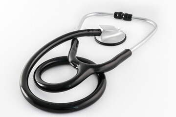 Medical stethoscope on the table