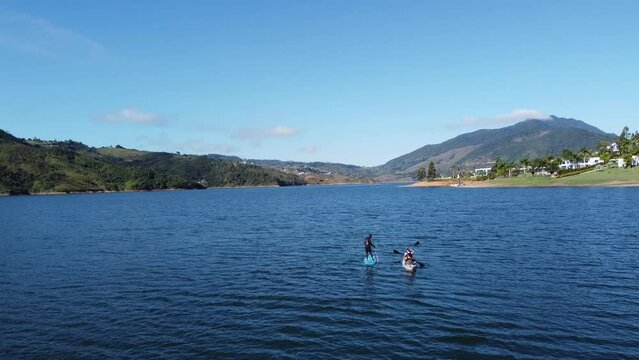 Paddle en Lago Calima - Valle del Cauca, Colombia