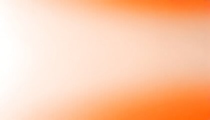Orange white gradient background, grainy texture smooth color gradient noise texture, copy space
