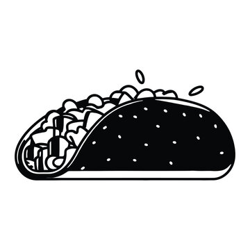 recommend clip art: Burritos Silhouette
