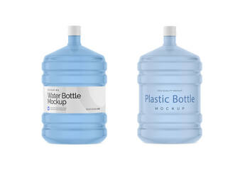 Plastic Water Gallon Mockup