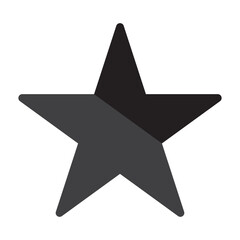 Star vector icons. Set of star symbols isolated.