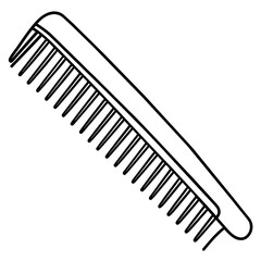 comb isolated on white