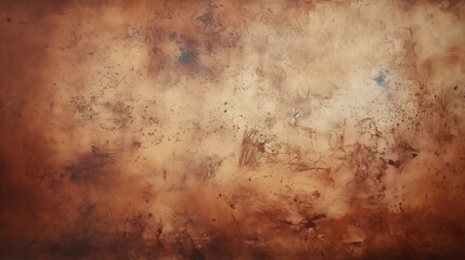 Coffee color. Abstract brown and orange textured background possibly representing a rusty or corroded metal surface. 