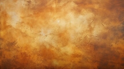 Golden brown color. Abstract warm-toned textured background with a rustic, grunge feel, perfect for design and artistic concepts. 