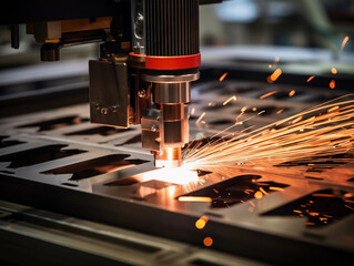 laser cutting steel