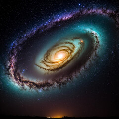 AI Spiral Galaxy