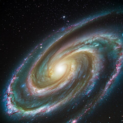 AI Spiral Galaxy
