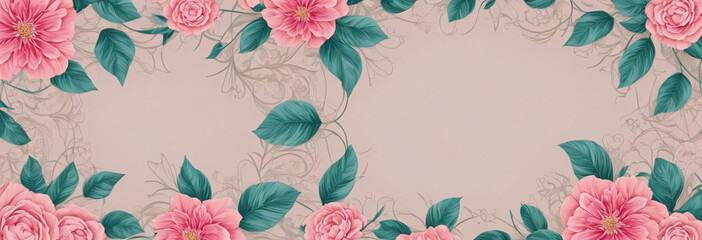 flower pattern, floral, wallpaper, background