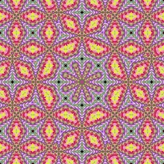 3d effect - octagonal geometric color gradient illustration - obrazy, fototapety, plakaty