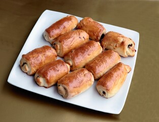 celebrating Easter holidays and festive food