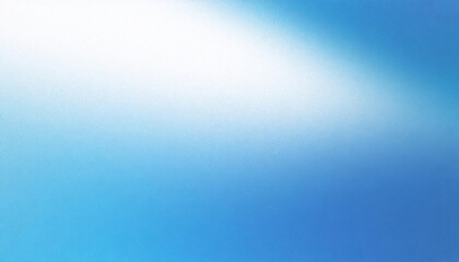 Obraz premium white blue soft , grainy noise grungy texture color gradient rough abstract background shine bright light and glow , template empty space