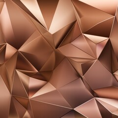A luxurious abstract background with geometric metallic facets - obrazy, fototapety, plakaty
