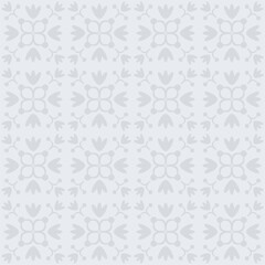 Seamless decorative pattern with flowers wallpaper festive  birthday background art decor design for textile, paper