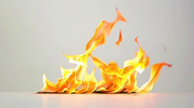 Fire flames