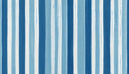 vertical white and blue stripes in gouache vintage background seamless pattern light blue background