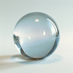 Reflective Sphere with Distorted Scenery
