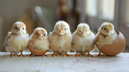chicks from eggs