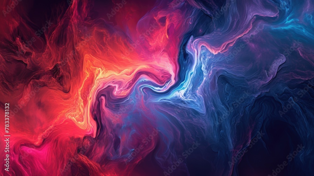 Poster background or screensaver from naturalistic abstraction. ai generative.