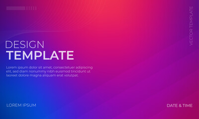 Dynamic Blue Magenta and Maroon Gradient Background Design