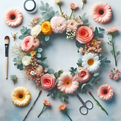 Bouquet of flowers clipart 