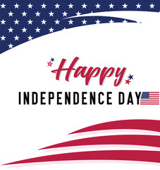 Happy Independence Day vECTOR tEMPLATE