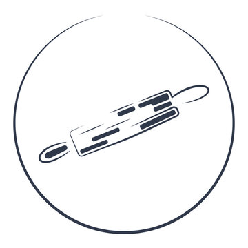 recommend clip art: Rolling pin logo line art