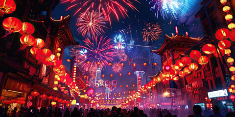 Millennium Countdown: Global celebrations and events marking the arrival of the year 2000, with fireworks, parties, and cultural festivities