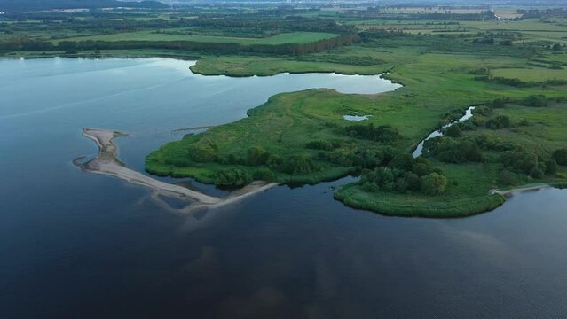 Nature Reserve Beka Rezerwat Przyrody Aerial View Poland
