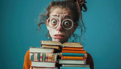 Child with Dyslexia Exploring Audiobooks for Reading. Learning Differences. Learning Disability