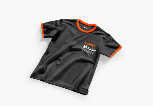 T-shirt Mockup Perspective View 