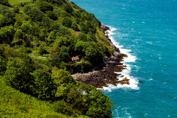 Wolf's Lair accommodation on the north coast of Jersey Channel Islands