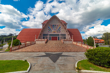igreja matriz centro de    Urubici - Serra Catarinense - Serra Geral -  Santa Catarina - Brasil