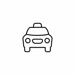 Taxi Car Vehicle icon vector