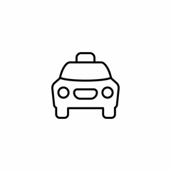Taxi Car Vehicle icon vector