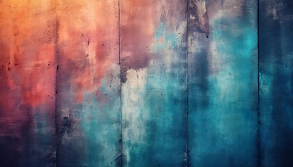 a colorful grunge concrete wall abstract texture background created with generative ai technology