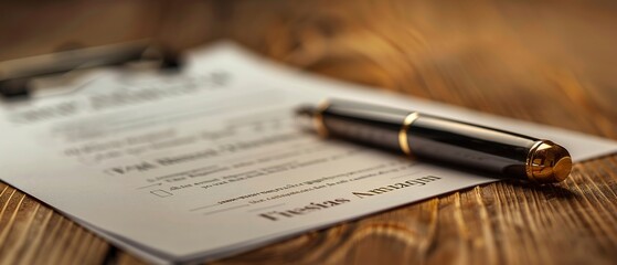 Mergers and acquisitions paperwork, detailed contract, sharp focus, strategic lighting