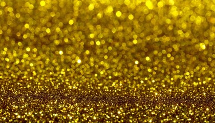 golden yellow glitter bokeh background photo can be used for new year christmas and all celebration concepts